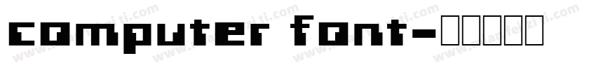 computer font字体转换